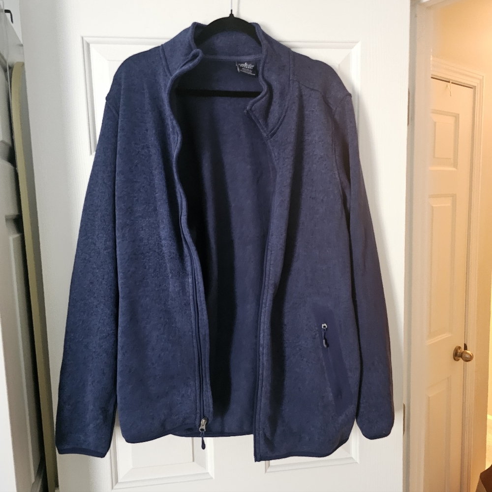 Charles River Apparel Men's Navy Full-Zip Jacket